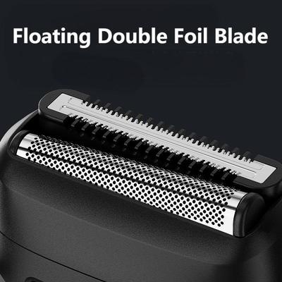 Mini aparato de afeitar eléctrico portátil con IPX7 impermeable y batería de 350 mAh para 60 minutos de tiempo de trabajo