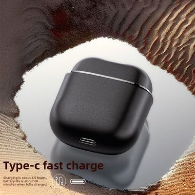 Mini afeitadora eléctrica portátil de doble cabezal totalmente lavable con diseño flotante magnético para hombres