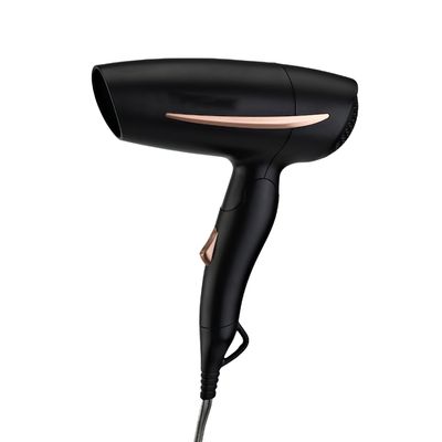 1200W 220-240V Secador de cabello de viaje de doble voltaje con garantía de 1 año mango plegable compacto para uso en el salón y el hogar