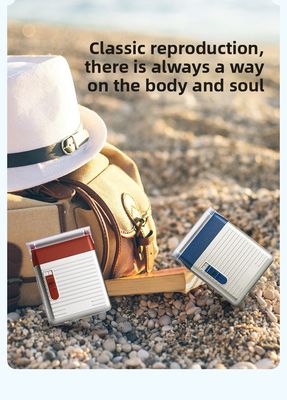 ANBOLIFE Mini Aparato de afeitar eléctrico portátil con 60 minutos de tiempo de trabajo 1 año de garantía y 5W Power USB Rechargeable Razor