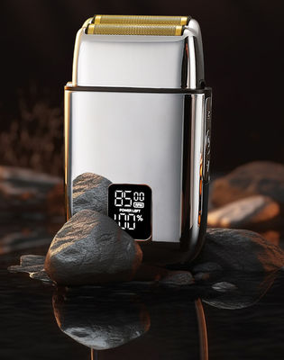 ANBOLIFE Retro Metal Recargable cuerpo de afeitar cuchilla con IPX5 resistente al agua 90 Min tiempo de trabajo y 600mAh batería