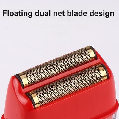 Aparato de afeitar eléctrico profesional con batería de iones de litio de 600 mAh Tiempo de carga de 1.5h e IPX4 a prueba de agua para uso facial y corporal masculino