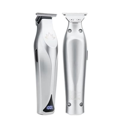 Cortador de pelo profesional con batería de litio de 2200mAh pantalla LED y embalaje de caja de regalo