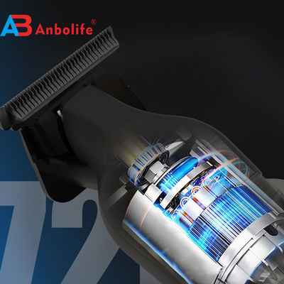 Recortadora de cabello profesional con 150 minutos de autonomía, batería de iones de litio de 1200 mAh y 2 horas de carga para uso doméstico, hotelero y comercial