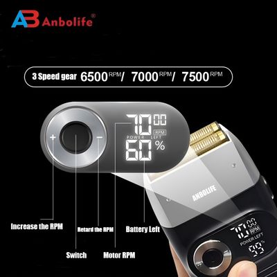 IPX7 Cuchilla eléctrica impermeable para hombres con batería de 600 mAh y tiempo de trabajo de 60-90 minutos para uso de todo el cuerpo