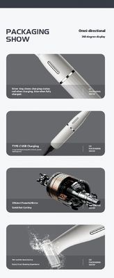 Afeitadora eléctrica multifuncional 6 en 1 y recortador de vello nasal con 1 año de garantía y alimentación USB recargable