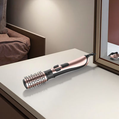 Cepillo secador de pelo con 1200W de potencia, 3 niveles de temperatura y voltaje de 220~240V para un peinado fácil