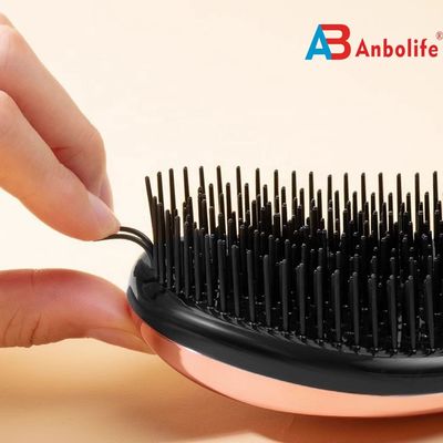 Masajeador eléctrico portátil para cuero cabelludo con batería de 900 mAh y 1 año de garantía - Masajeador con cepillo de aire caliente para uso en el hogar, salón y hotel