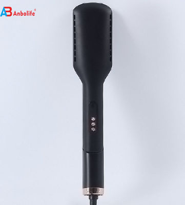 Plancha de pelo iónica infrarroja de cerámica con calentamiento rápido en 5 segundos, potencia de 800W y cable giratorio de 360°