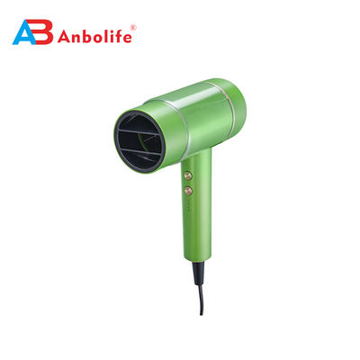 Secador de pelo compacto y ligero de 1800W con tecnología iónica de cerámica y turmalina y 2 ajustes de velocidad