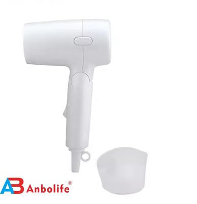 Secador de pelo plegable ANBOLIFE Professional 1200W con 2 ajustes de velocidad y motor de CC de alta velocidad para un secado rápido