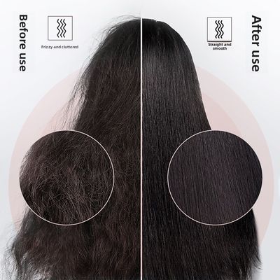 35W de potencia de doble uso alisador de cabello y hierro de rizado con placas de cerámica de turmalina