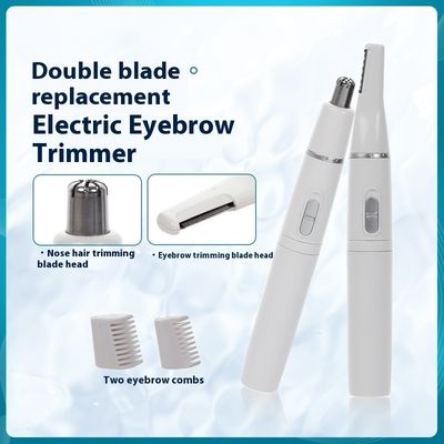 Recortador de vello nasal eléctrico portátil compacto ANBOLIFE con plástico duradero para uso doméstico