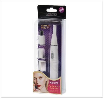 Recortador de vello nasal eléctrico portátil compacto ANBOLIFE con plástico duradero para uso doméstico