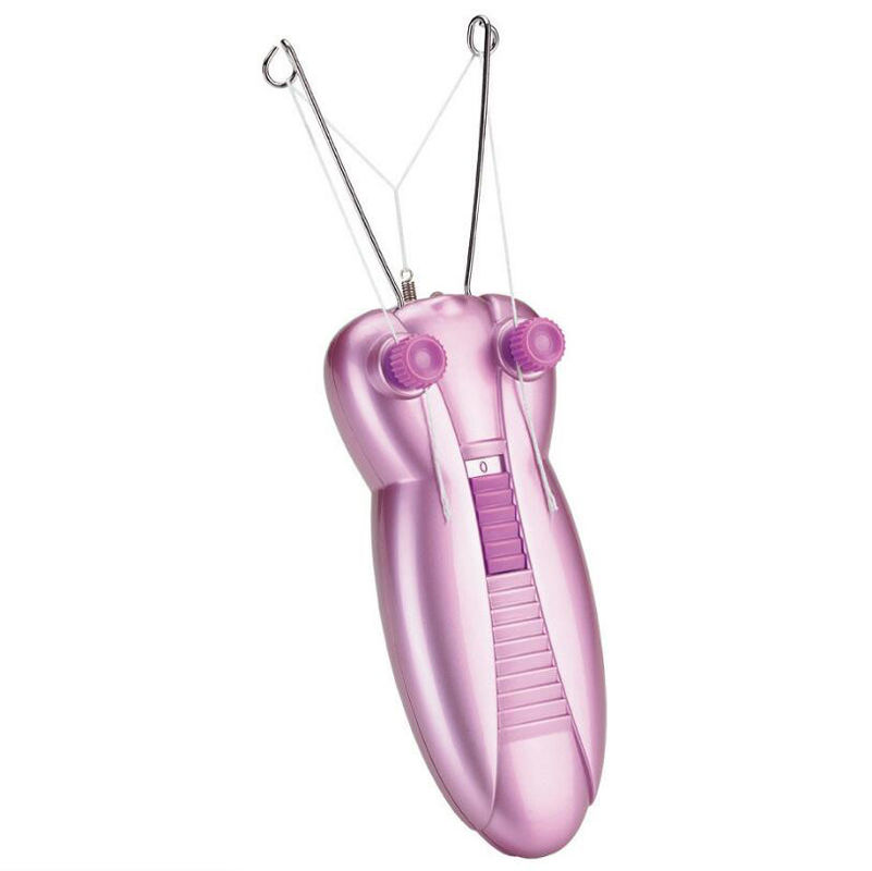 Lady Men Bee Electric Facial Epilador de hilo de algodón de baja potencia con indicador de luz de extracción de vello indoloro