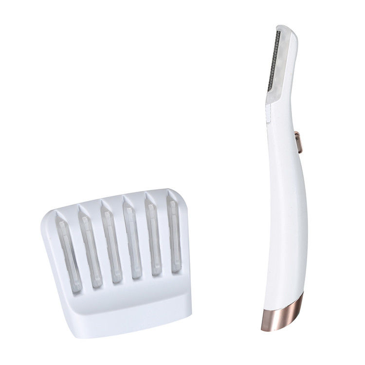 USB Mujeres productos de cuidado personal luz LED Mujer afeitadora Trimmer de cejas eléctricos