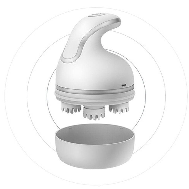 ABS TPR Mujeres productos de cuidado personal Masajista eléctrico para la cabeza y el cuerpo