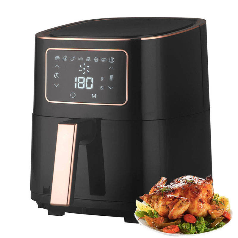 Fuego libre de aceite 5.5l 5l 6l 7l horno de freidora de aire sin aceite tostadora de tortilla inteligente freidora de aire