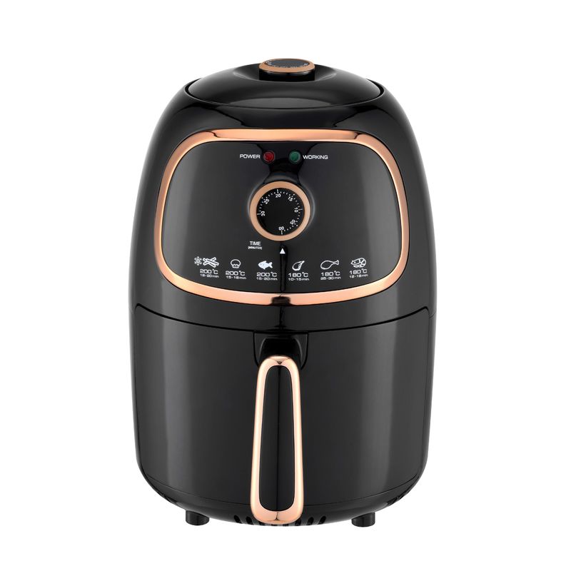 Aplicación de cocina Cocina de aire eléctrica Turquía Mini 1L 2L 3L 3.5 Litro Freidora de aire OEM