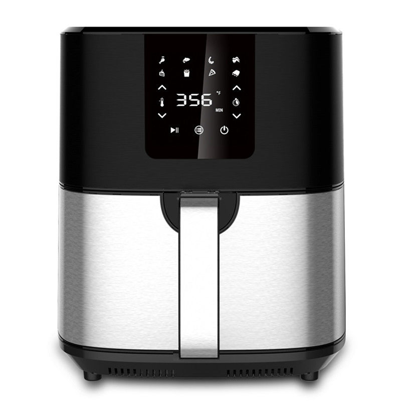 6L 7.7L con 8 ajustes preestablecidos freidora de aire digital sin aceite pantalla táctil LED