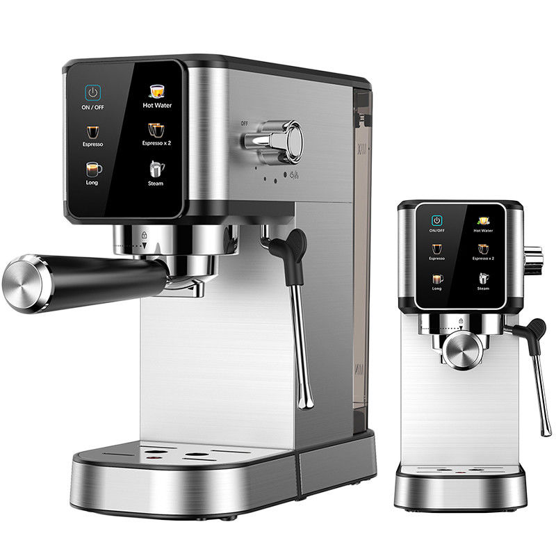 Automático de hogar digital térmobloque calefacción Expresso máquina de café de vapor portátil inteligente máquina de café italiano Espresso