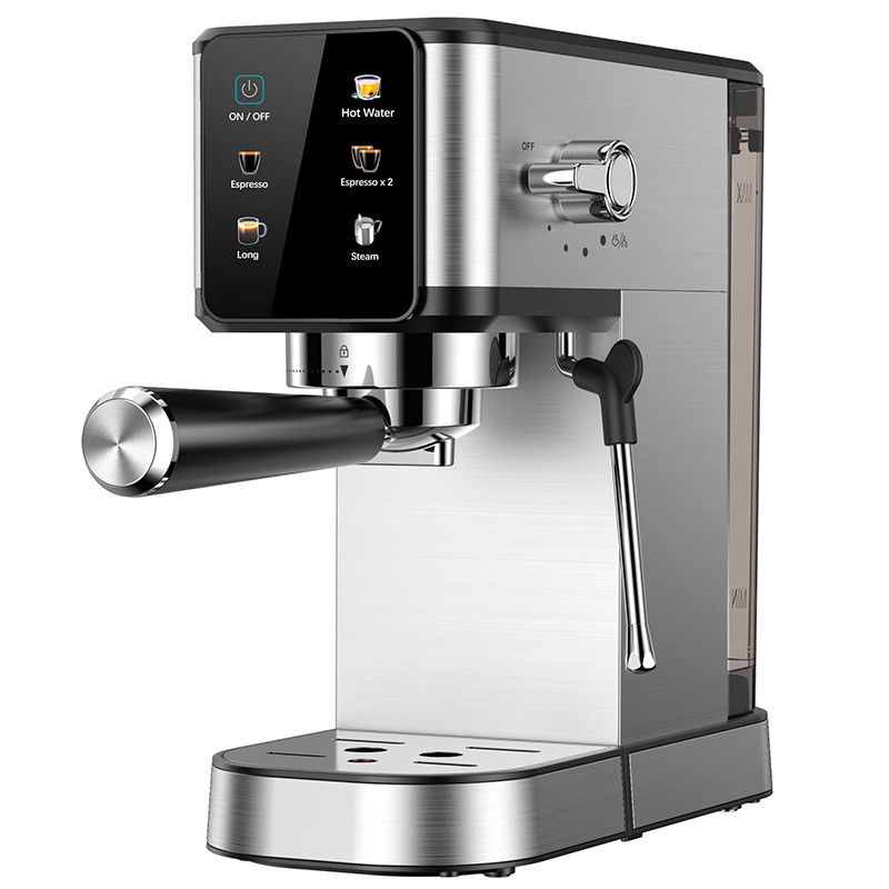 Casa digital calefacción con bloque térmico Expresso Cafetería automática de vapor portátil máquina de café italiana inteligente de espresso