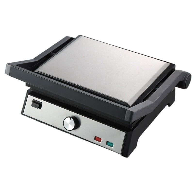 2000W eléctrico digital de gran contacto barbacoa parrilla sin humo aparato de cocina para el hogar desmontable 4/6 rebanada Panini Maker