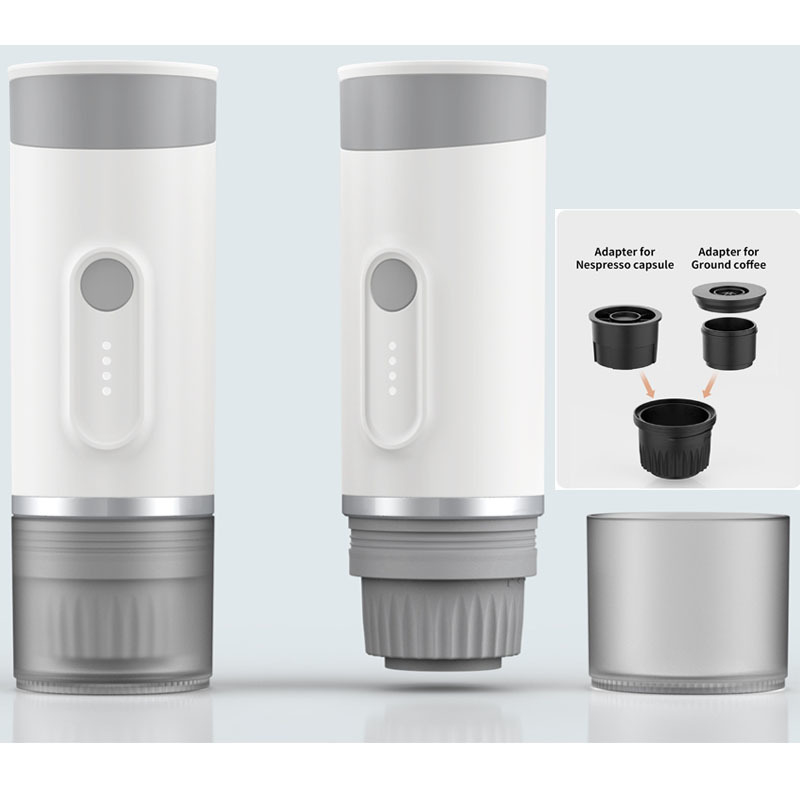 Anbolife BC08 Cafetera Espresso Portátil 15Bar Acero Inoxidable