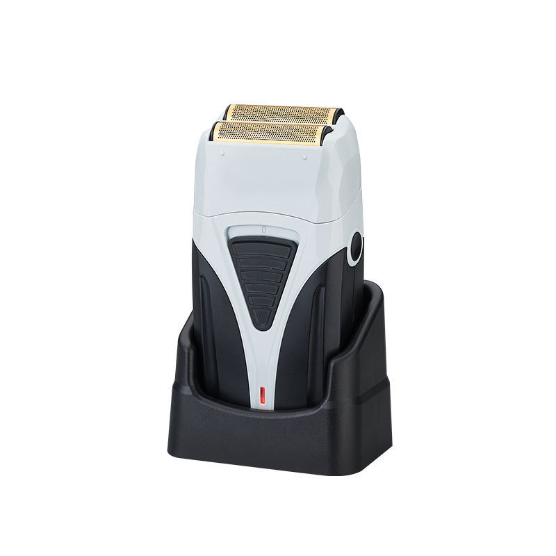 Aparato de afeitar eléctrico recargable con batería de 1200 mAh y pantalla digital para el aseo masculino