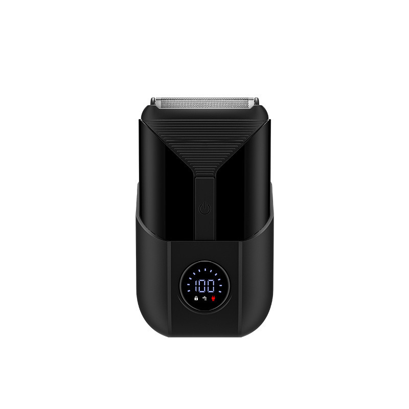 Afeitadora eléctrica de doble cuchilla de 5V con carcasa de plástico para afeitado corporal masculino