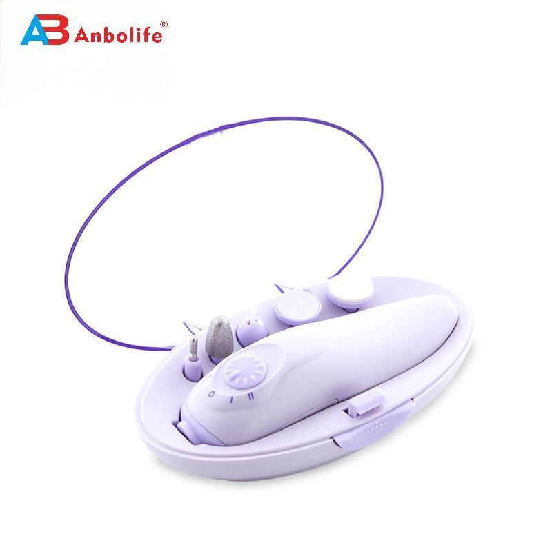 Juego de limas de uñas portátil profesional y máquina de taladro de uñas a batería para herramientas de pedicura